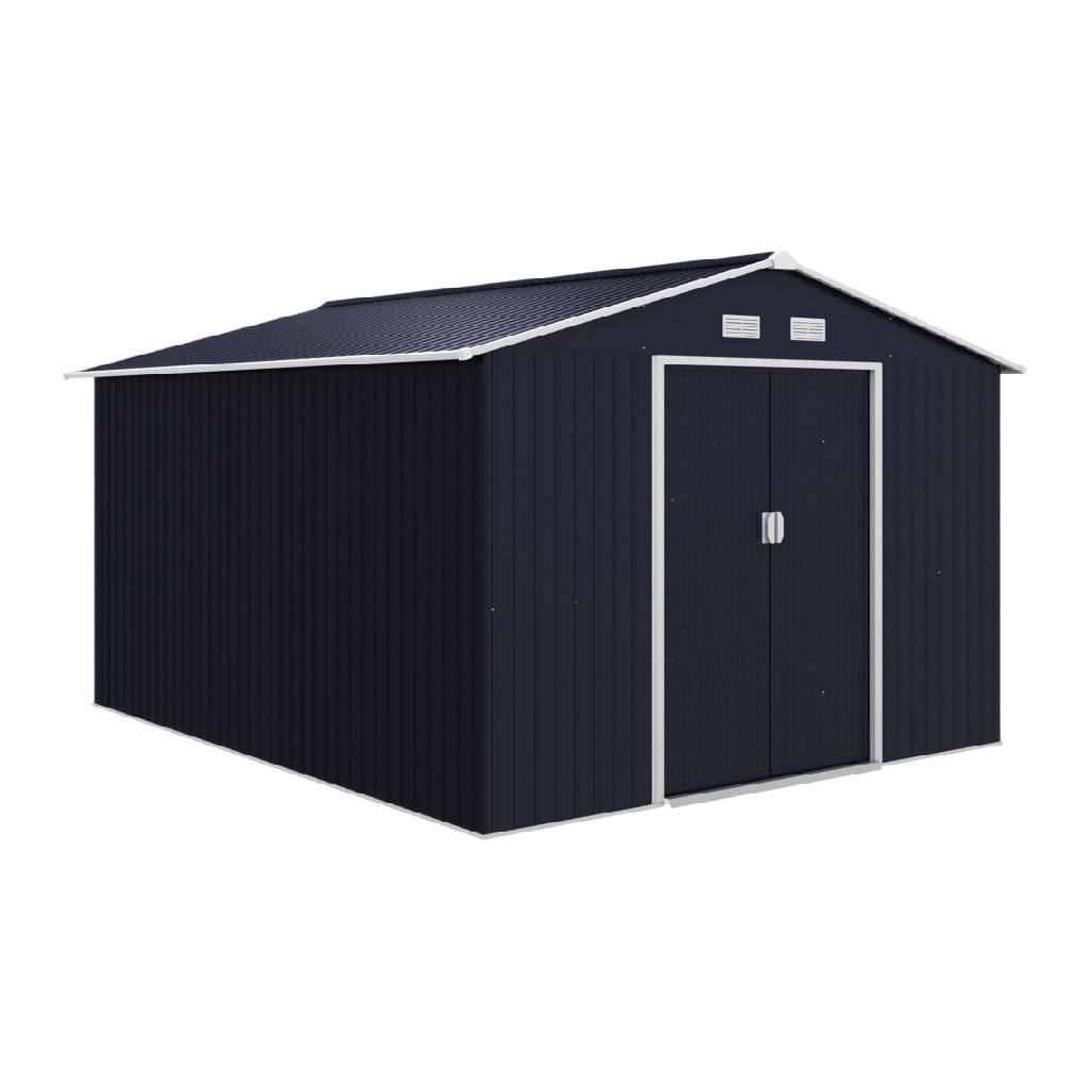 Abri de jardin en métal pour rangement extérieur - 300 x 240 x 200
