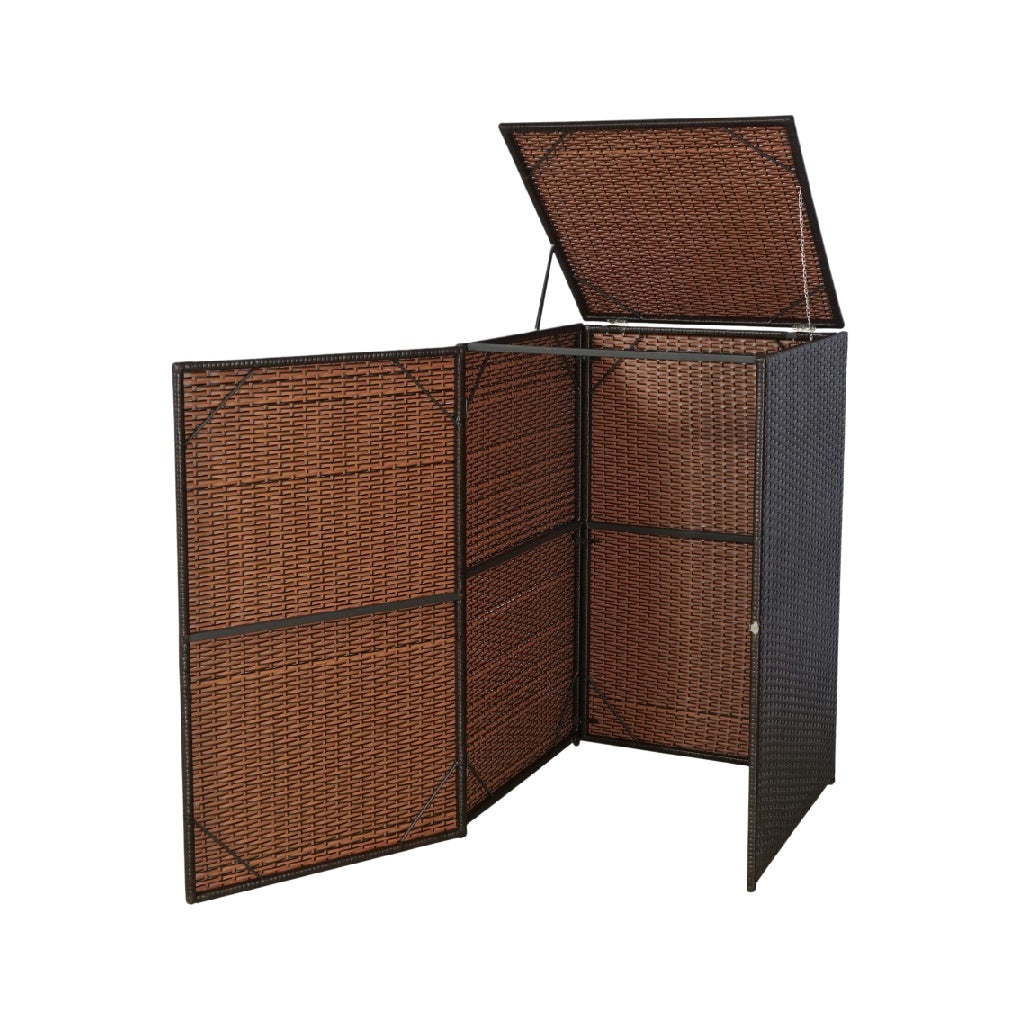 Panier de rangement en polyester pour l'intérieur et l'extérieur - 90 x 90 x 100