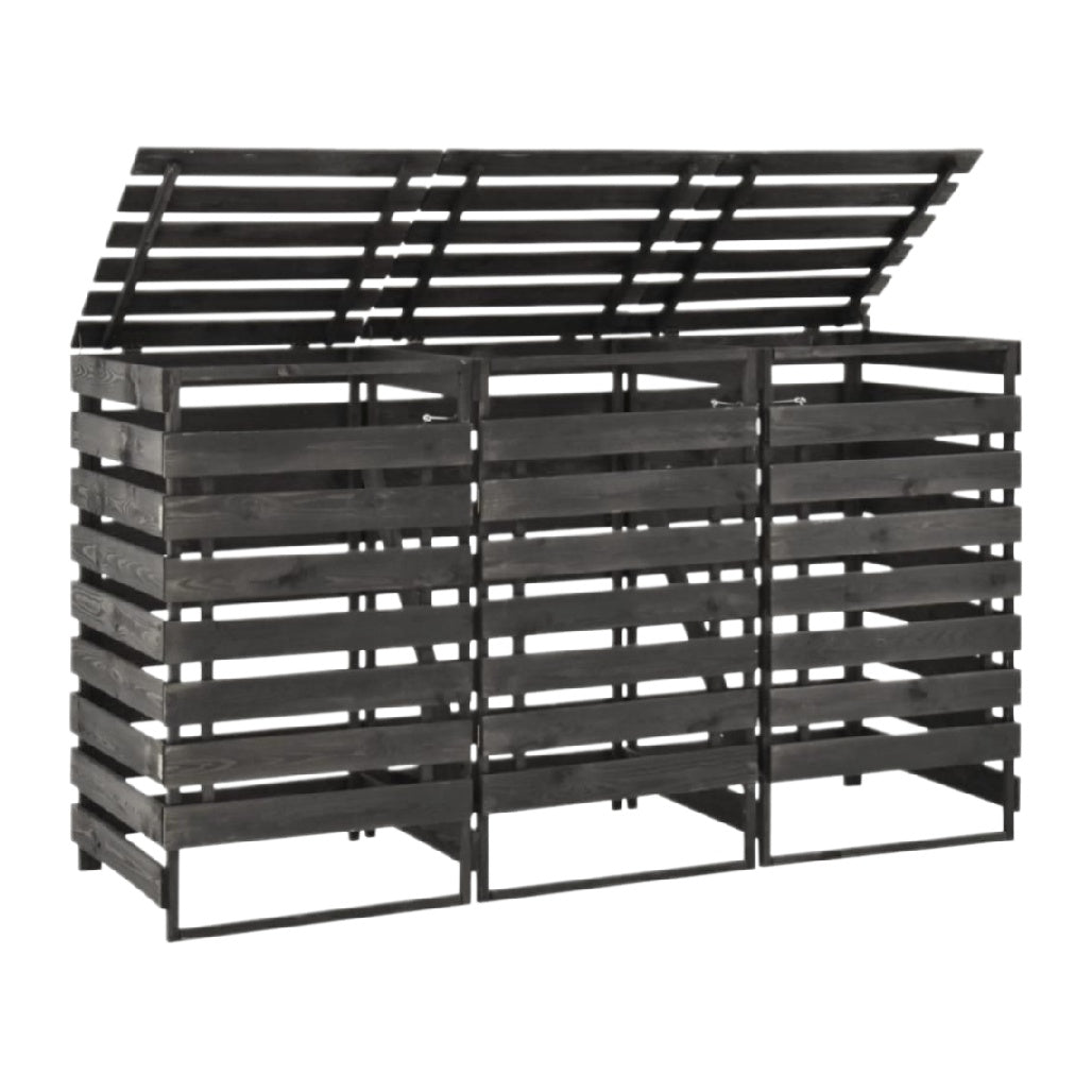 Meuble de rangement extérieur en bois - Pour stockage d'outils et accessoires - Dimensions 150 x 80 x 100