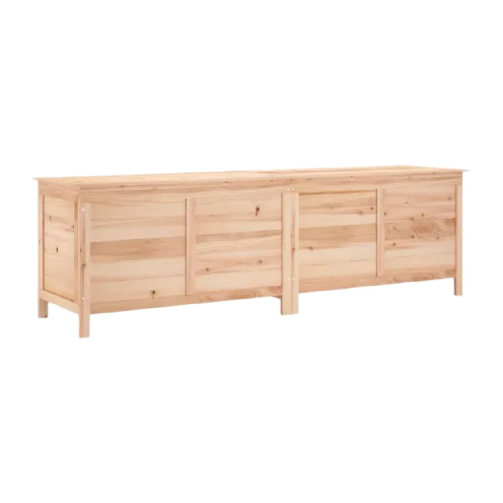 Buffet de rangement en bois massif pour la cuisine - 180 x 40 x 70