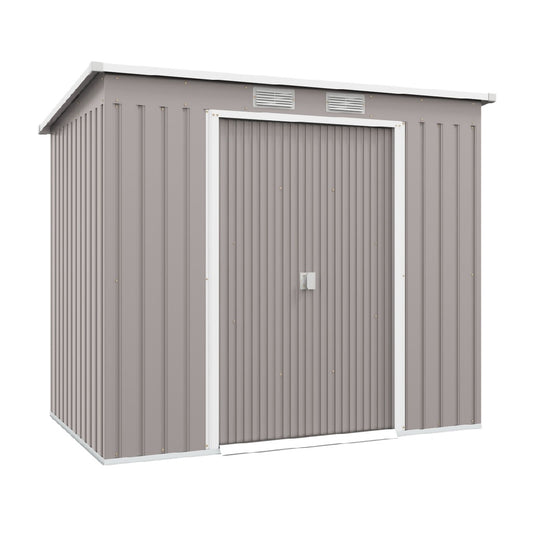 Abri de jardin en métal pour rangement extérieur - 200 x 150 x 180