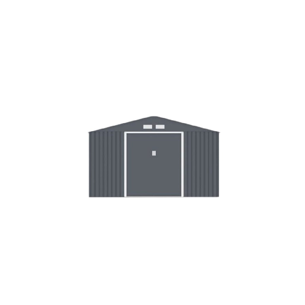 Abri de jardin en métal pour rangement extérieur - 150 x 100 x 100