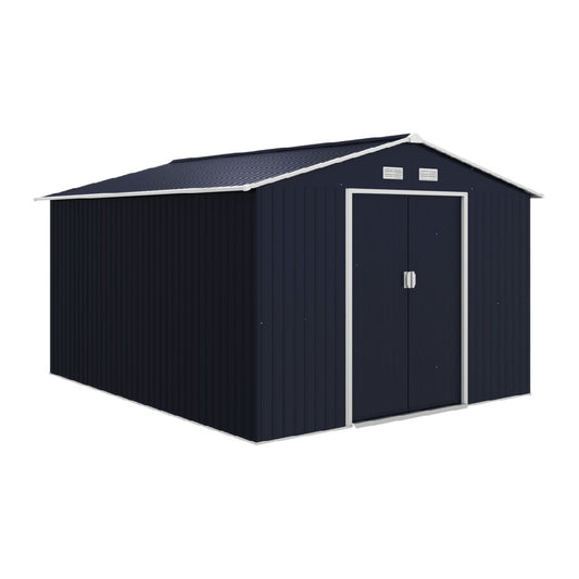 Abri de jardin en métal pour rangement extérieur - 300 x 240 x 200